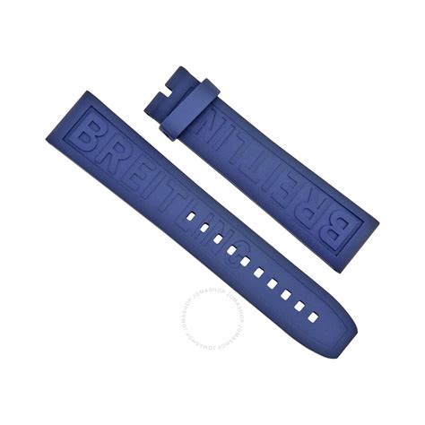 breitling horlogeband rubber|Breitling watch with rubber strap.